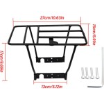 Electric scooter rear rack, thickened aluminum alloy luggage rack, suitable for most electric scooters.